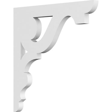 5/8"W X 10"D X 10"H Robin Architectural Grade PVC Bracket