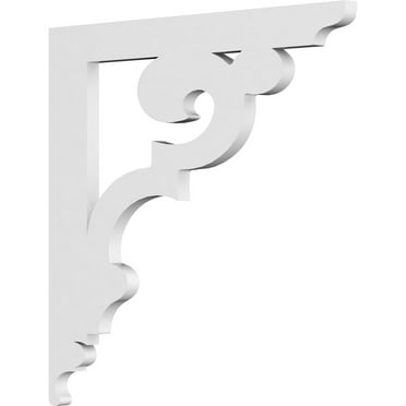 5/8"W X 14"D X 14"H Preston Architectural Grade PVC Bracket