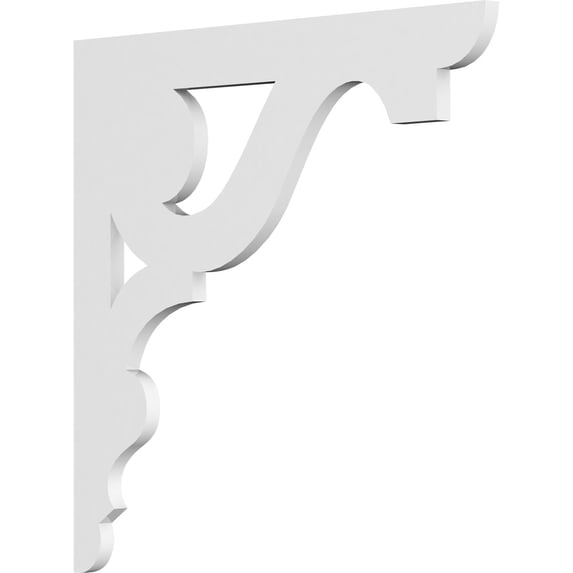 5/8"W X 18"D X 18"H Robin Architectural Grade PVC Bracket