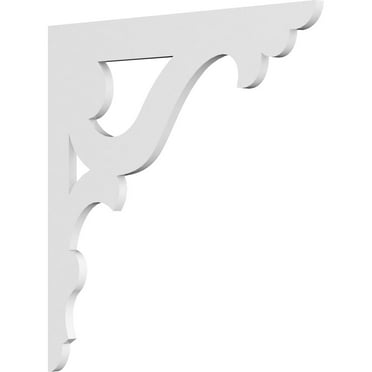 5/8"W X 20"D X 20"H Cornelia Architectural Grade PVC Bracket