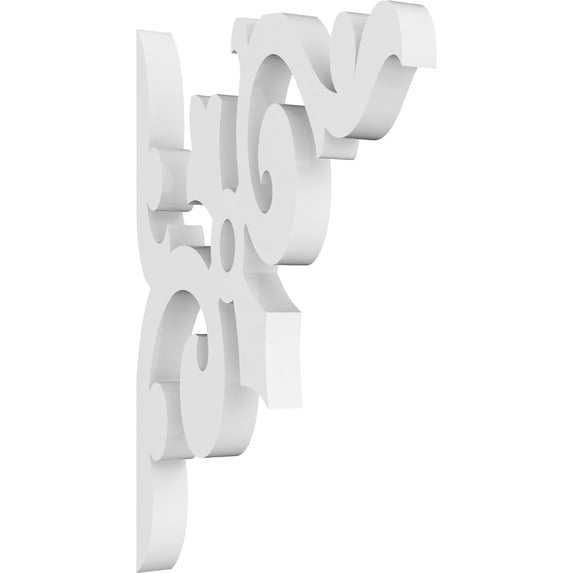 5/8"W X 4 1/2"D X 7"H Whitman Architectural Grade PVC Bracket