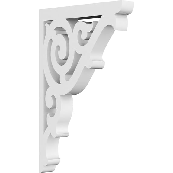 5/8"W X 4"D X 6"H Athens Architectural Grade PVC Bracket