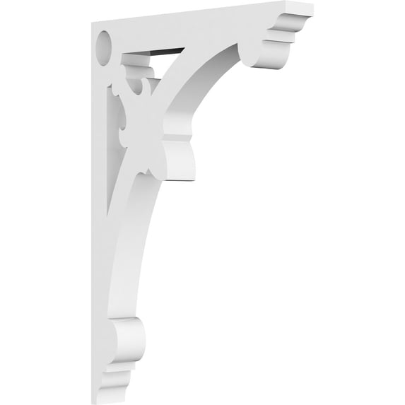 5/8"W X 4"D X 6"H Sellek Architectural Grade PVC Bracket