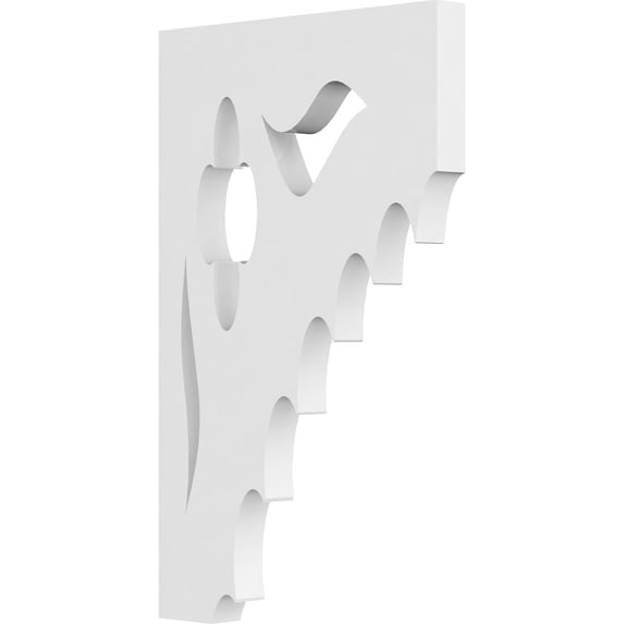 5/8"W X 5 1/2"D X 9"H Wellington Architectural Grade PVC Bracket