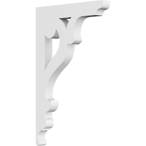 5/8"W X 5"D X 8"H Brontes Architectural Grade PVC Bracket