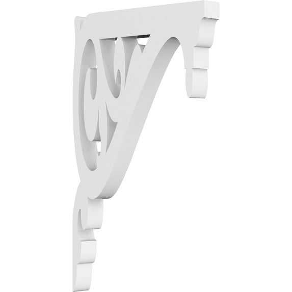 5/8"W X 5"D X 8"H Carrillo Architectural Grade PVC Bracket