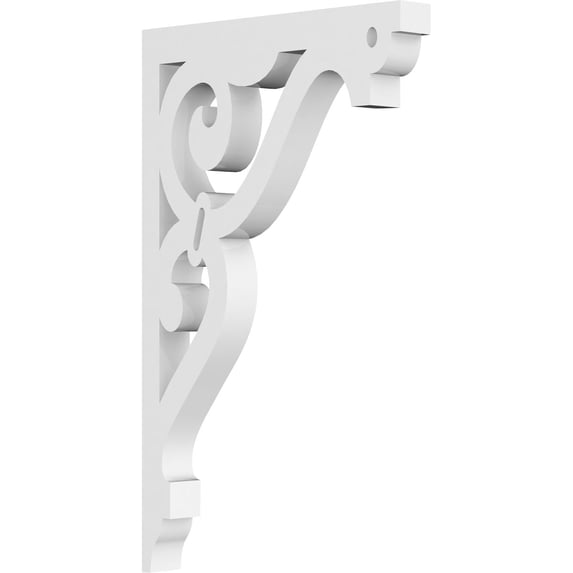 5/8"W X 5"D X 8"H Finley Architectural Grade PVC Bracket
