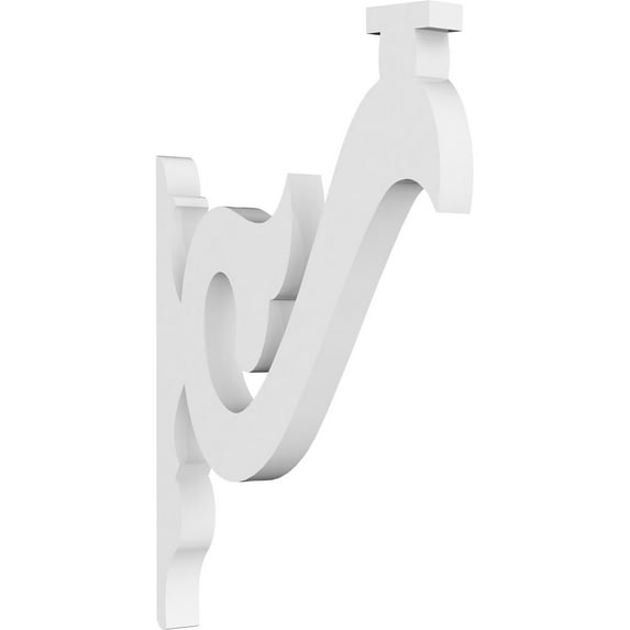 5/8"W X 5"D X 8"H Florence Architectural Grade PVC Bracket