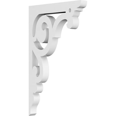 5/8"W X 5"D X 8"H Hurley Architectural Grade PVC Bracket