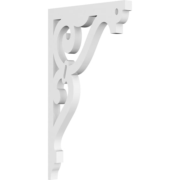 5/8"W X 6 1/2"D X 11"H Finley Architectural Grade PVC Bracket