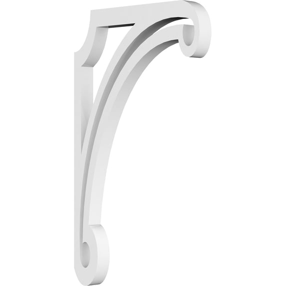 5/8"W X 6"D X 10"H Arch Architectural Grade PVC Bracket