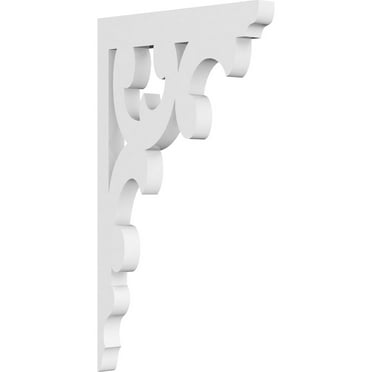 5/8"W X 6"D X 10"H Vienna Architectural Grade PVC Bracket