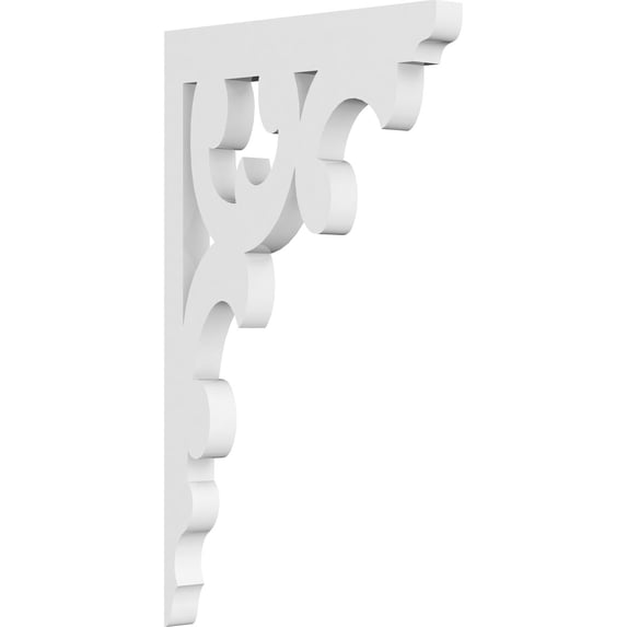5/8"W X 6"D X 10"H Vienna Architectural Grade PVC Bracket