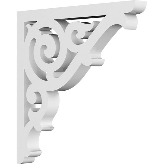 5/8"W X 6"D X 6"H Athens Architectural Grade PVC Bracket