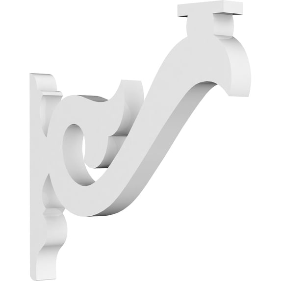 5/8"W X 6"D X 6"H Florence Architectural Grade PVC Bracket