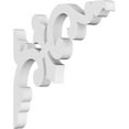 thumbnail image 1 of 5/8"W X 6"D X 6"H Milton Architectural Grade PVC Bracket, 1 of 4