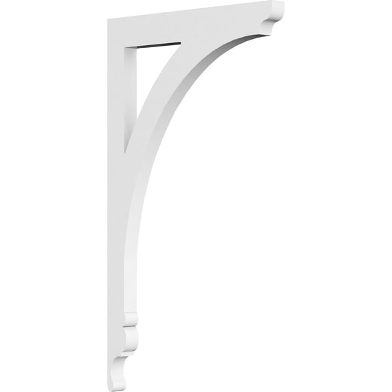 5/8"W X 7 1/2"D X 13"H Legacy Architectural Grade PVC Bracket
