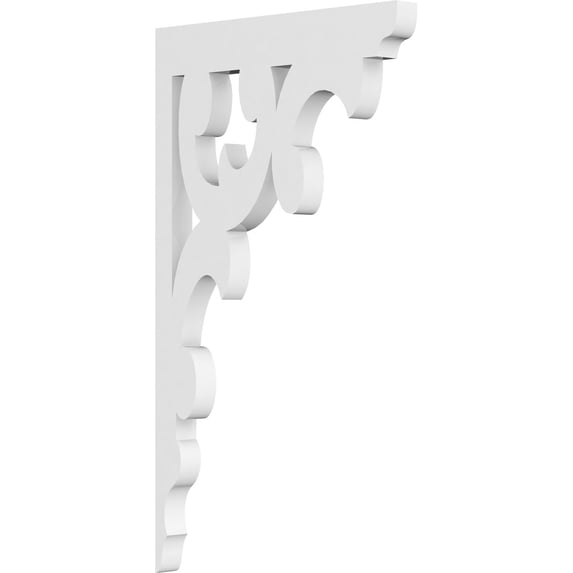 5/8"W X 7"D X 12"H Vienna Architectural Grade PVC Bracket