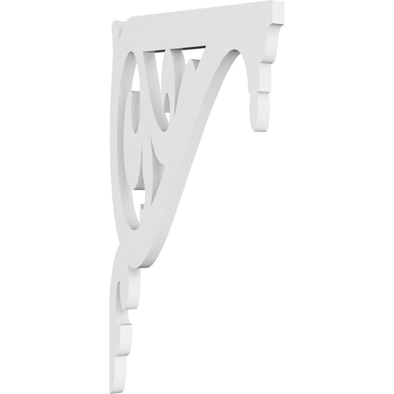 5/8"W X 8"D X 14"H Carrillo Architectural Grade PVC Bracket
