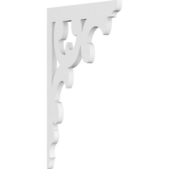 5/8"W X 8"D X 14"H Vienna Architectural Grade PVC Bracket