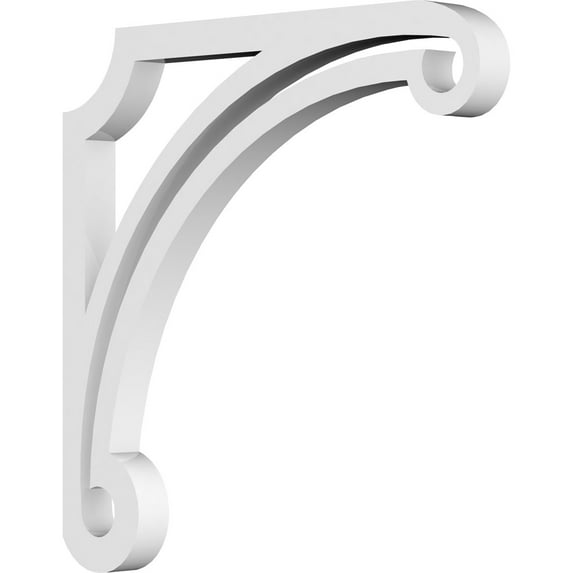 5/8"W X 8"D X 8"H Arch Architectural Grade PVC Bracket