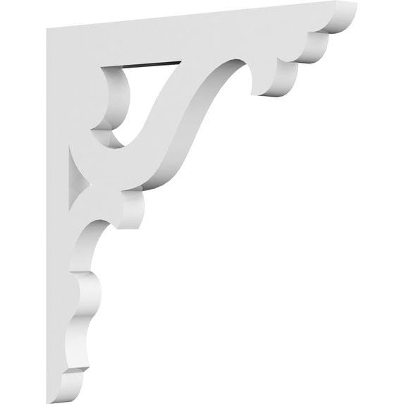 5/8"W X 8"D X 8"H Cornelia Architectural Grade PVC Bracket