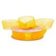thumbnail image 1 of 5/8" Wide Dandelion Yellow Shimmer Sheer Organza Ribbon - 25 Yards (1456), 1 of 1