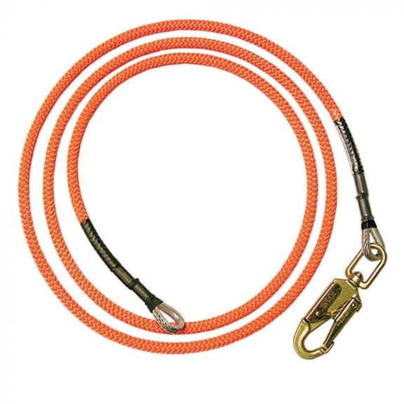 5/8" X 18' Wire Core Flipline With Swivel Snap