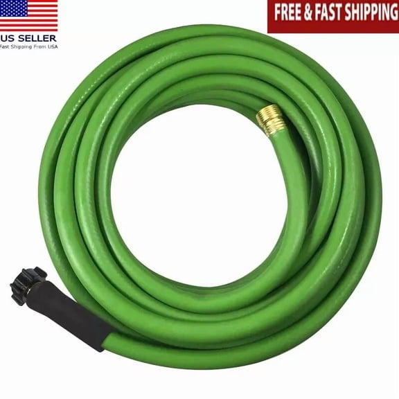 5/8" X 25' Garden Hose Light Duty Nylon Reinforcements Easy-To-Connect Coupling