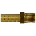 thumbnail image 1 of 5/8 X 3/8 Hose Barb X Male Adapter, Hose Barb, Brass Fittings, 1 of 1
