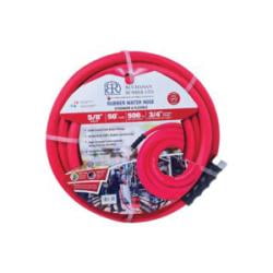 5/8" X 50' X150PSI Red Water Hose W/ Fit