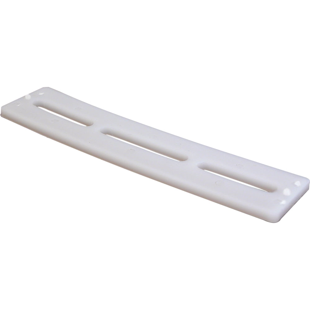 5/8 in. Nylon By-Pass Door Bottom Guide Carpet Riser - Walmart.com