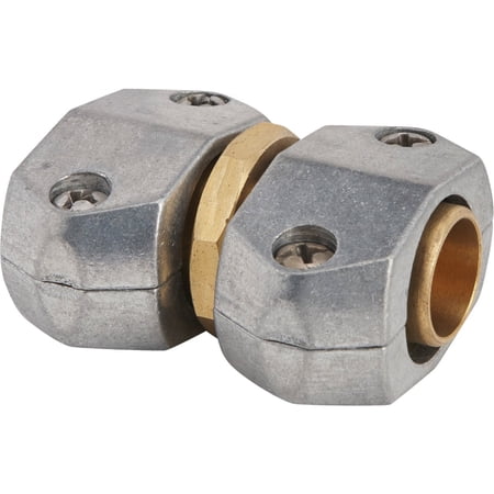 5/8 in. to 3/4 in. Heavy-Duty Zinc Hose Repair Mender Hose and Sprinkler Repair