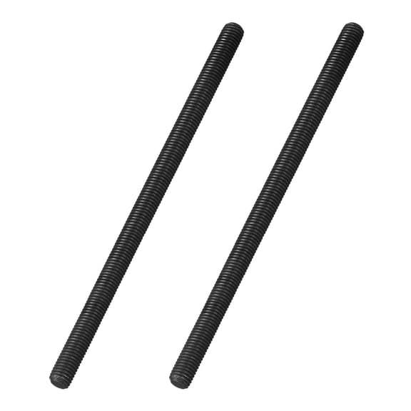 5/8" x 11.8" Fully All Threaded Rod, 2Pack B7 Alloy Steel Long Threaded Screw Right Hand Threads Fully Studding Rod Bar
