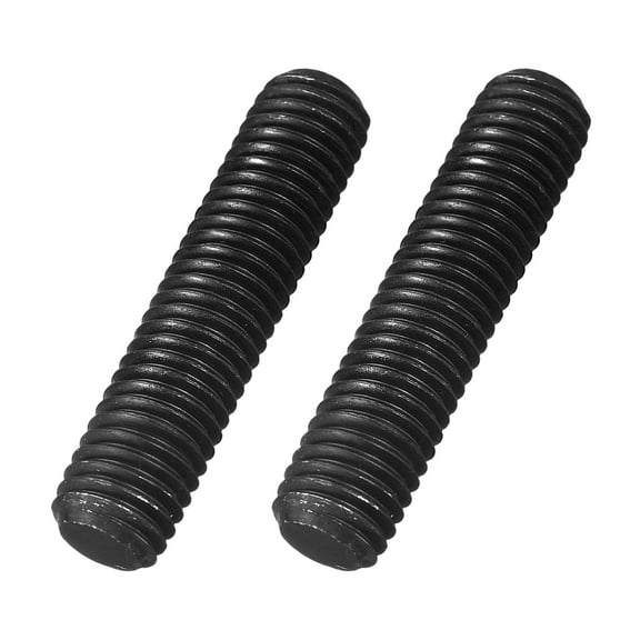 5/8" x 2.75" Fully All Threaded Rod, 2Pack B7 Alloy Steel Long Threaded Screw Right Hand Threads Fully Studding Rod Bar