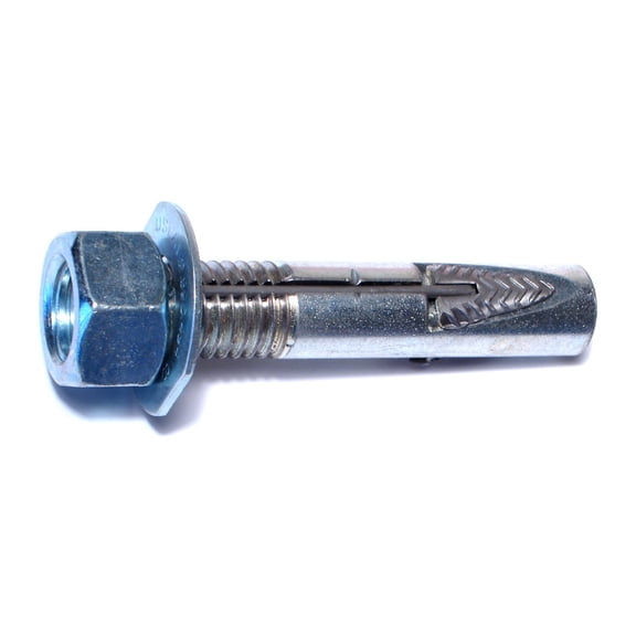 5/8" x 3-1/2" Zinc Plated Steel Wej-It Anchors WAS-348 (25 pcs.)