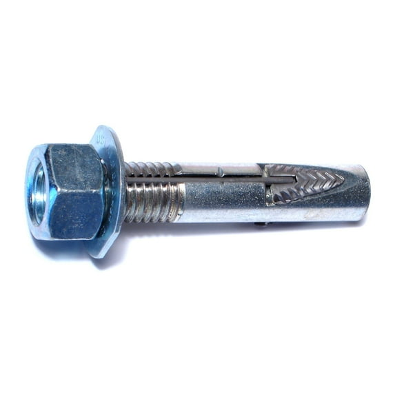 5/8" x 3-1/2" Zinc Plated Steel Wej-It Anchors WAS-348 (25 pcs.)