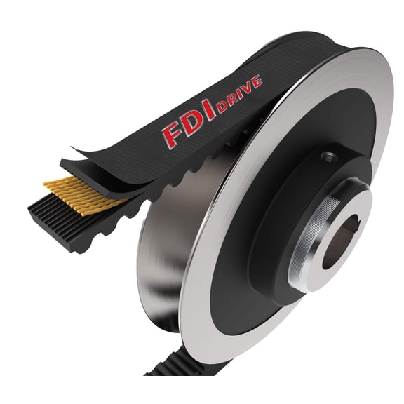 5/8 x 37.0" Raw Cogged V-Belt, Industry Ref. # BX34 Replaces Worthington AG AI-A-BX34