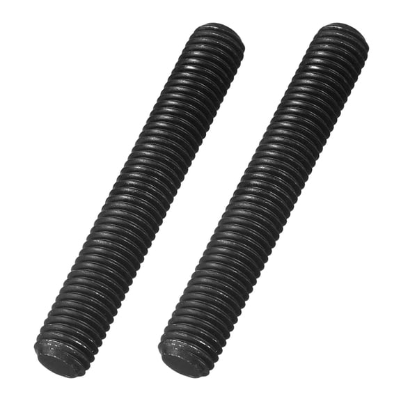 5/8" x 4.1" Fully All Threaded Rod, 2Pack B7 Alloy Steel Long Threaded Screw Right Hand Threads Fully Studding Rod Bar