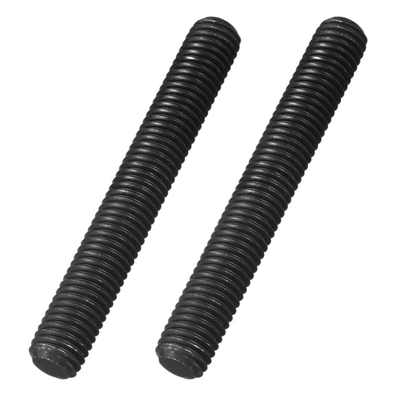 5/8" x 4.56" Fully All Threaded Rod, 2Pack B7 Alloy Steel Long Threaded Screw Right Hand Threads Fully Studding Rod Bar