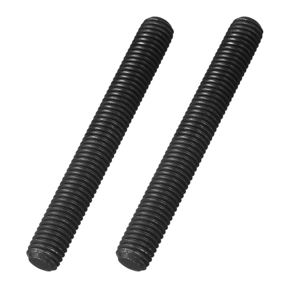 5/8" x 5" Fully All Threaded Rod, 2Pack B7 Alloy Steel Long Threaded Screw Right Hand Threads Fully Studding Rod Bar