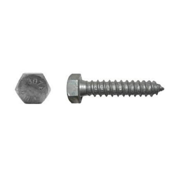 5/8" x 6" Hot Dipped Galvanized Lag Screws, Grade A, Quantity 25- by Bilot,