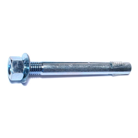 5/8" x 6" Zinc Plated Steel Wej-It Anchors WAS-357 (15 pcs.)