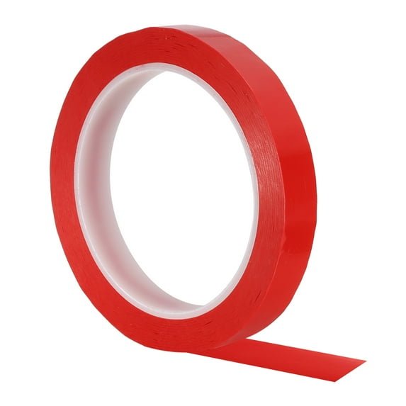 5/8" x 72 Yard Graphic Tape Whiteboard Tape Dry Erase Pinstripe Tape for Grid Chart, Red