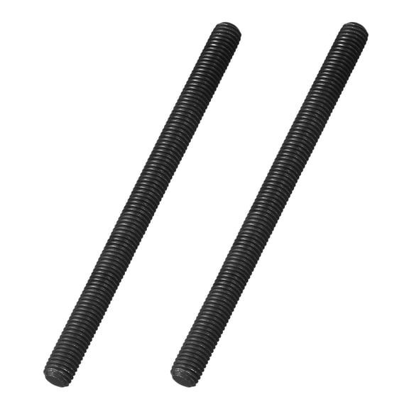 5/8" x 8.7" Fully All Threaded Rod, 2Pack B7 Alloy Steel Long Threaded Screw Right Hand Threads Fully Studding Rod Bar