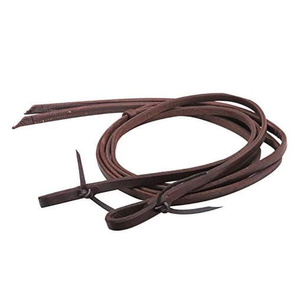 5/8" x 8' Heavy Oiled Harness Leather Reins