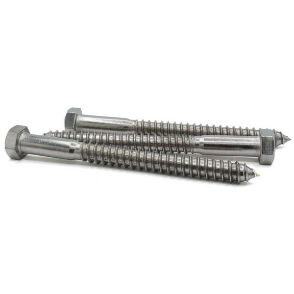 5/8" x 8" Lag Screws / Steel / Zinc - 30 Piece Carton