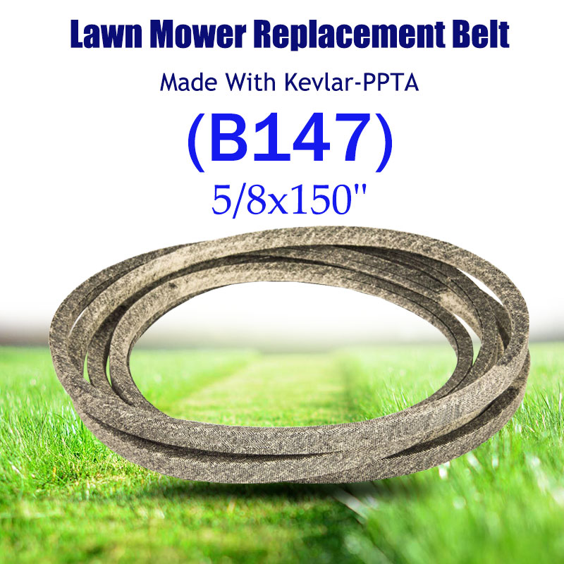 Rasenmäher Kevlar-Deckriemen – Für John Deere, Snapper, Kubota, Bad Boy, 1,6 Cm X 381 Cm