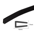 thumbnail image 1 of 5/8"x3/11" Auto Parts Universal EPDM Rubber Seal Door Window Protector (80ft), 1 of 3