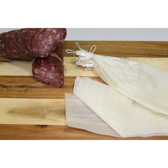 5 - 85 - 90 mm Non-Edible Paper Fibrous Casings for Salami Soppressata